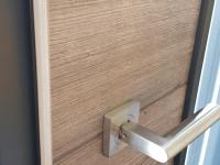 Holz-Aluminium Haustür Innenansicht