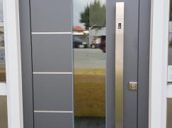 Aluminium-Haustür von PaX mit Fingerscan in Dorsten